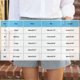 thumbnail image 3 of Karight Women Linen Shorts Summer Casual Chino Shorts High Waisted Bermuda Short Dressy Wide Leg Short with Pockets, 3 of 8