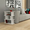 thumbnail image 2 of Ada Home Decor Furniture White 3 Tier Stockton Modern Side Table, 2 of 3