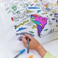 thumbnail image 4 of Coloring Pillowcase For Kids Markers For Kids Map Pillowcase To Color Washable & Arts And Crafts For Kids Kids Arts And Crafts Ages 4-8 Girls Arts And Crafts for Kids Ages 8-12 Boys Drawing Easter, 4 of 4