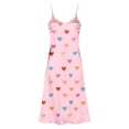 thumbnail image 4 of Censtreet Womens Sleeveless Nightgown Summer Full Slip Nightshirt Print Nightwear Full Length Loungewear Soft Nightdress, 4 of 8