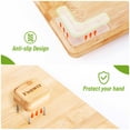 thumbnail image 5 of Fanwer Adaptive Kitchen Equipment Woodiness Anti-Slip Cutting Board, 15.98" x 2" x 13.98", 5 of 8