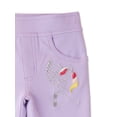 thumbnail image 2 of 365 Kids from Garanimals Girls French Terrycloth Pants, Sizes 4-10, 2 of 3