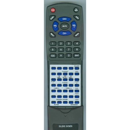 Replacement Remote for SANGEAN RC-P28 RCR-20