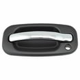 thumbnail image 4 of Chrome/Black Door Handle Left Front Exterior For Cadillac Chevy GMC Truck Fits select: 2000 CHEVROLET SILVERADO C1500, 2003-2006 CHEVROLET SILVERADO K1500, 4 of 8