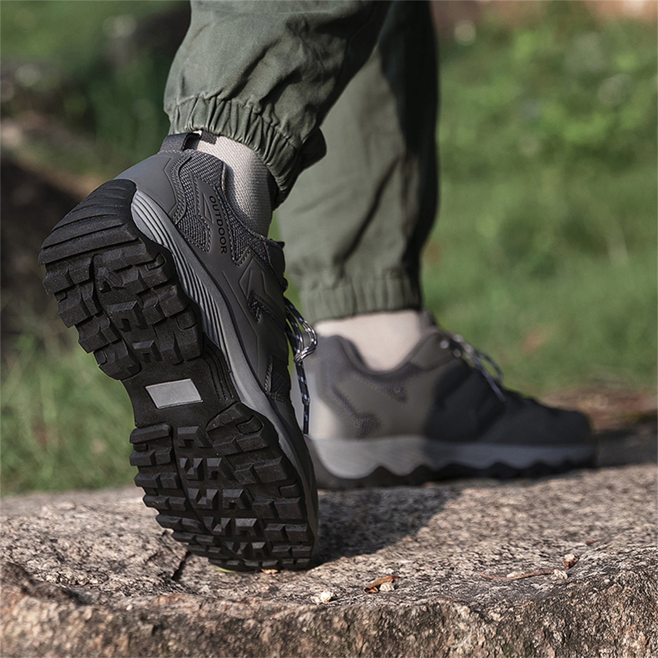 YOURDIARY Womens Mens Hiking Shoes Comfortable Breathable Anti-Slip Outdoor Hike Trekking Trails Shoe