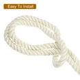 thumbnail image 4 of Uxcell 2Pcs Curtain Tiebacks Rope with Double Ball for Indoor/Outdoor Curtains, Beige, 4 of 5