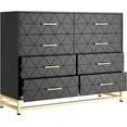 thumbnail image 2 of GloryStar ​​Pink 8-Drawer Dresser for Bedroom & Closet Tall Chest with Soft-Close Glides, 2 of 9