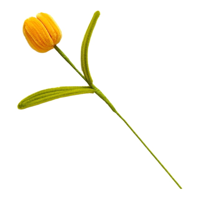 Flor de tulipán artificial preservada hecha a mano, terminada y hecha a mano, ideal como regalo para mujeres, amantes, aniversarios, día de la madre.