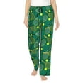 thumbnail image 2 of Picia Tennis Rackets and Balls Womens Soft Woven Cotton Elastic Waistband Sleep Pajama Pant Lounge Sleep Pant With Pockets And Drawstring-Medium, 2 of 9