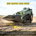 thumbnail image 5 of TYPHON STOMP V1000 Diesel Skid Steer Loader, 24HP Kubota D1105 Engine, Compact 1.5 Ton Pilot Control, 5 of 39