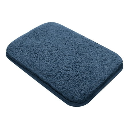 

Adzgya Carpet Bathroom Rugs Bath Mat Absorbent Microfiber Bath Rugs Non Slip Plush Shaggy Shower Mat For Bathroom Floor Tub Machine Washable Kitchen Mat Doormat White(24x16 Inch)