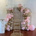 First Communion Pink Balloon Garland Arch Kit for Girl Baptism