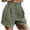shorts 6#Army Green, variant on WAYUTE Shorts for Women Plus Size Active Hiking Workout Solid Color Cozy Short Pants with Pockets Casual Loose Fit Summer Dailywear