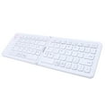 thumbnail image 1 of Foldable  Keyboard, Slim Design and Secure Magnets, Portable  Keyboard for Phone Tablet Laptop, 67 Keys Compact Keyboard Rechargeable, 1 of 7
