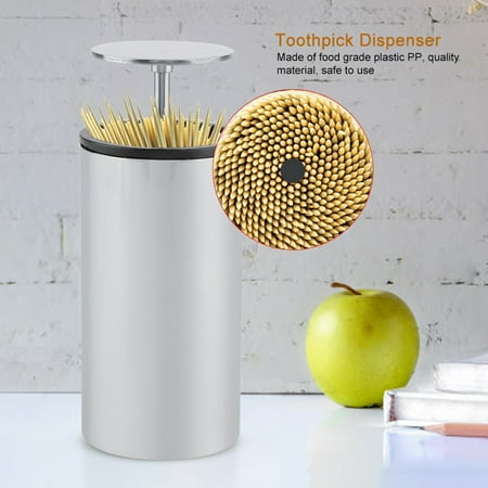

ESTINK Toothpick Container Toothpick Dispenser Fully Sealed Bar For Home For Restaurant