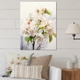 thumbnail image 2 of Designart "Blossom Translucent Apple Glow III" Floral Metal Wall Art Prints, 2 of 5