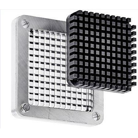 0.25 Slice - Winco HCD-250BK, 0.25-Inch Replacement Blade and Block for HCD-Series Quick Slice Dicer, Fruit and Vegetables Cutter Interchangable Blade Block Set