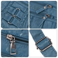 thumbnail image 3 of BadPiggies Crossbody Bag for Women Pocketbooks Soft PU Leather Purses and Handbags Multi Pocket Shoulder Bags - Blue, 3 of 9