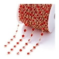 thumbnail image 1 of Visland Zircon Chain DIY Bracelet Necklace Making Rhinestone Jewelry Chain Shiny Copper Chain for Craft Supplies, 1 of 8