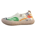 thumbnail image 2 of Dakaela Knit Slip on Shoes for Women 2026 Fashion Print Casual Walking Running Tennis Sneakers Thick Soft Sole Work Loafers Size 6-10 Khaki, 2 of 6