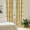 thumbnail image 2 of Ambesonne Jazz Music Curtains, Festival Instruments, Pair of 28"x63", Multicolor, 2 of 5