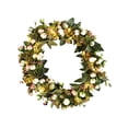thumbnail image 2 of Wreath Circle Wreath Bud Decorative Day Rose Vine Rose Valentine's Artificial Flower Home Decor, 2 of 2