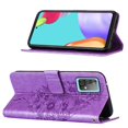 thumbnail image 5 of Case For Samsung Galaxy A52 5G Embossing Butterfly Magnetic Flip Cover Premium Leather, 5 of 5