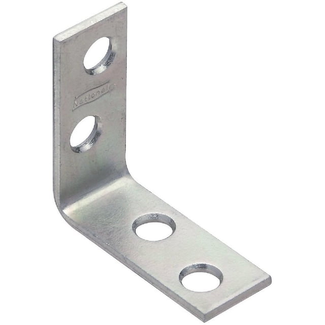 Soporte de montaje National Hardware N113-134, zinc, paquete de 4