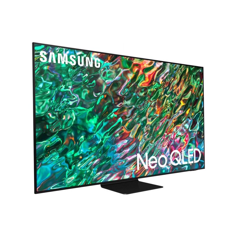 SAMSUNG 43-inch Neo QLED 4K QN90B Series Quantum HDR 24x Smart TV with Additional 4 Year Coverage by Epic Protect (2022) front and back view