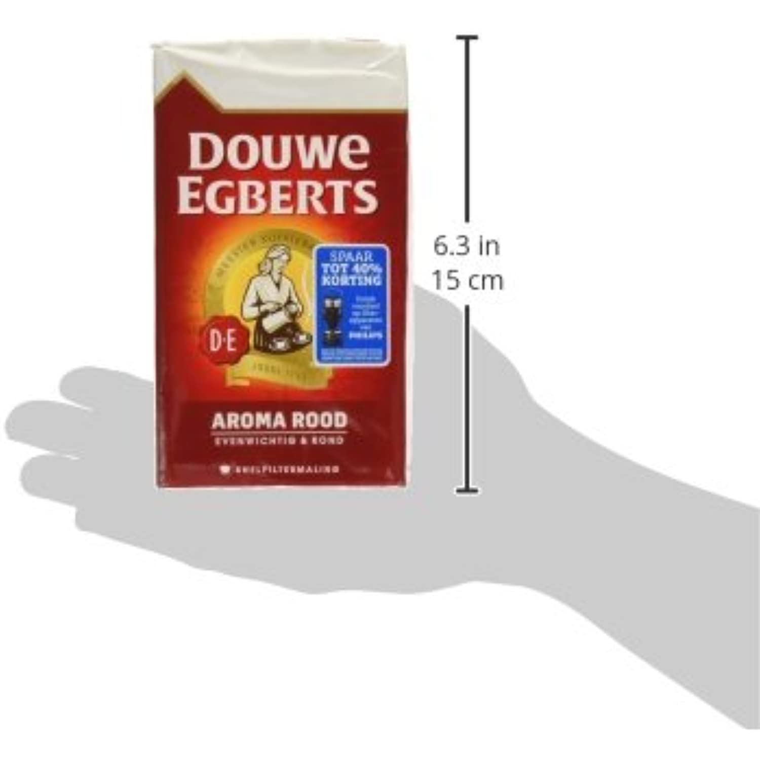 Douwe Egberts Douwe Egberts Aroma Rod Ground Coffee, 8.8000-Ounce Packages (Pack Of 3)
