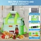 thumbnail image 4 of Nevera Iknoe, 29 x 17 x 30 cm, plegable, 24 latas, color verde, 4 of 5