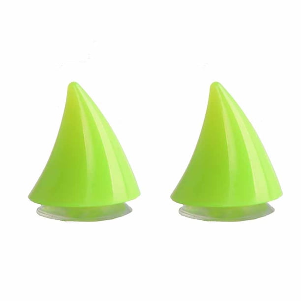 Cuerno Para Casco De Motocicleta, 2 Uds., Casco De Motocicleta De Plástico Suave, Cuernos Con Ventosa, Accesorios De Decoración Para Casco De Motocicleta Sweethay VI009054-03
