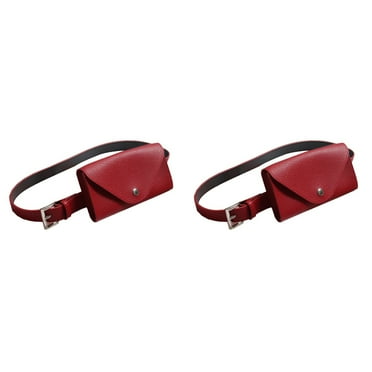 Fanny Pack Cell Phone Mini Tote Bag Waist for Women Fashionable Belt Purse 2 Count