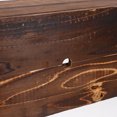 thumbnail image 3 of Raindrops Rectangular Window Boxes Planters Brown Wooden for Garden Decor 1Set, 3 of 8