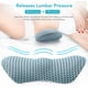 thumbnail image 2 of Almohada de apoyo lumbar, almohada lumbar de espuma viscoelástica para aliviar el dolor lumbar, cojín de apoyo lumbar para sillas de oficina, sillones reclinables y más., 2 of 5