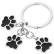 thumbnail image 5 of Llavero de perro Llavero Kawaii Llavero de pata de perro personalizado Colgante de mochila para mujer, 5 of 6