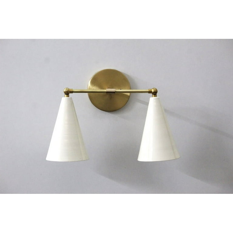 Handcrafted Mid Century Modern Brass Wall Lamps Inspired Designs