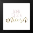 thumbnail image 2 of Kimberly, Allen 20x20 Black Modern Framed Museum Art Print Titled - Born to Be 2, 2 of 5