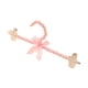 thumbnail image 2 of Percha para ropa con cuentas, percha para pantalones con lazo de perlas, perchas decorativas para Percha Clips Rosa, 2 of 9