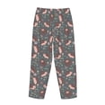 thumbnail image 5 of Daiia Hedgehogs and Flowers1 Women's Sleep Pant with Pockets and Drawstring,Pajama Pants-Small, 5 of 9