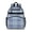 Blue White And, variant on Multi Color Checkerboard Checkered Pattern Backpack for School,Cute School Bag,Schoolbag with Adjustable Shoulder Straps & Padded Back,15.25"x11.5"x5.25"