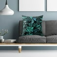 thumbnail image 4 of Housse de Coussin Carrée Décorative Moderne pour Sofa, Lit et Voiture 18 X 18 Pouces, 4 of 5