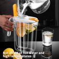 thumbnail image 4 of sruoe Beverage Pitcher, Water Pitcher with Lid, Large Capacity Water Storage, Ice Tea Pitcher, Portable Leak Proof Summer Drink Bucket Cold Kettle, Clear Brewing Pitcher, Juice Jars, Plastic, 4 of 7