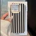 thumbnail image 3 of Color Striped Minimalist INS Couple Phone Case for iPhone 17/16/15/14/13/12/11 Pro Max/XS/X Plus, 3 of 6