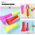 thumbnail image 3 of SEWACC 7Pcs Musical Trumpet Toy Cheerleading Trumpet Plastic Noise Maker Toy For Kids, 3 of 7