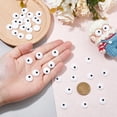 thumbnail image 3 of 200Pcs 14mm Eyes Cabochons Eyes Tiles Flat Round Eyes Black White Safety Eyes Flatback Amigurumi Eyes for Puppet Teddy Bear Crochet White, 3 of 9