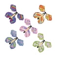 thumbnail image 2 of 4x 5x Juguete con Banda de Goma, Mariposa Mecánica Novedad Hadas Mariposa Voladora para Marcapáginas, Cumpleaños, Grandes Trucos de Fiesta, Decoración 4 piezas, 2 of 10