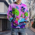 thumbnail image 5 of Teen Titans Go Hoodie 3D Print Pullover Hooded Long Sleeve Sweatshirts Tops Blouse with Pocket for Mens Womens, 5 of 7