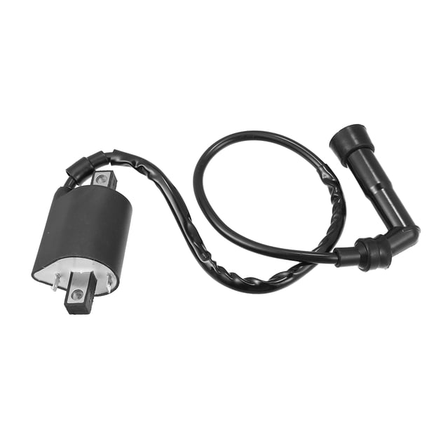 Encendido Bobina Unique Bargains Reemplazo para Motocicleta Moto Negro ABS