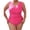 Hot Pink, variant on Women's Plus Size Swimsuit Sexy One Piece Swimsuit Set for Beach Pool Vacation Summer,Hot Pink,L